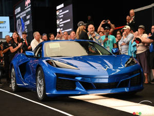First 2024 Chevrolet Corvette E-Ray Sells at Auction for $1.1 M USD